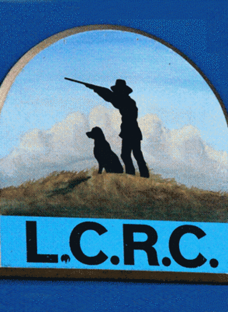 Lake Champlain Retriever Club's beautiful original logo painted by L. Higgins